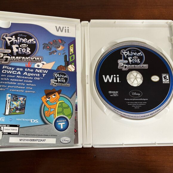Phineas and Ferb: Across the 2nd Dimension Nintendo Wii - Picture 3 of 3